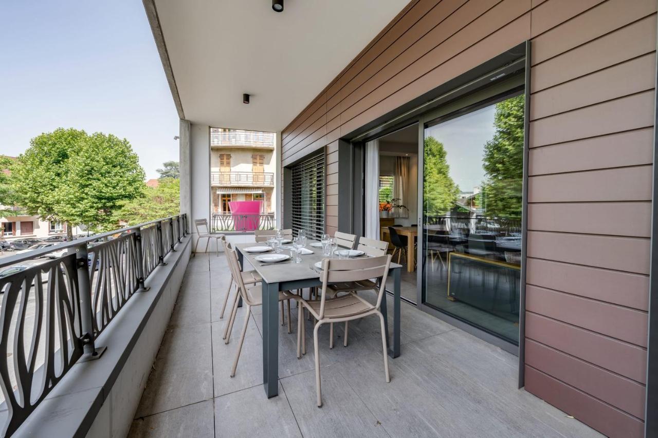 Le Kube - Appartements De Prestige Au Centre D'Аннесі Екстер'єр фото